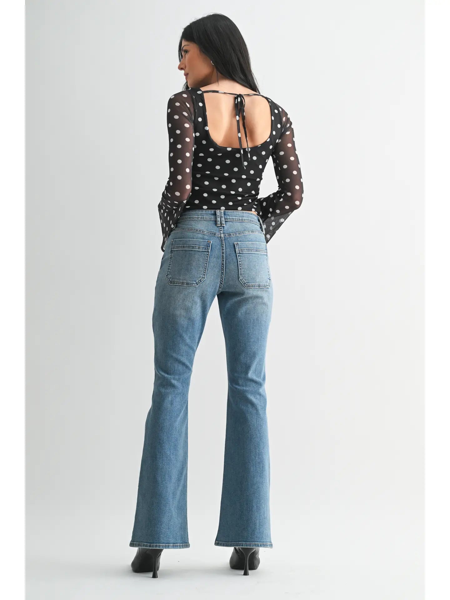 Utility Slim Bootcut Jeans