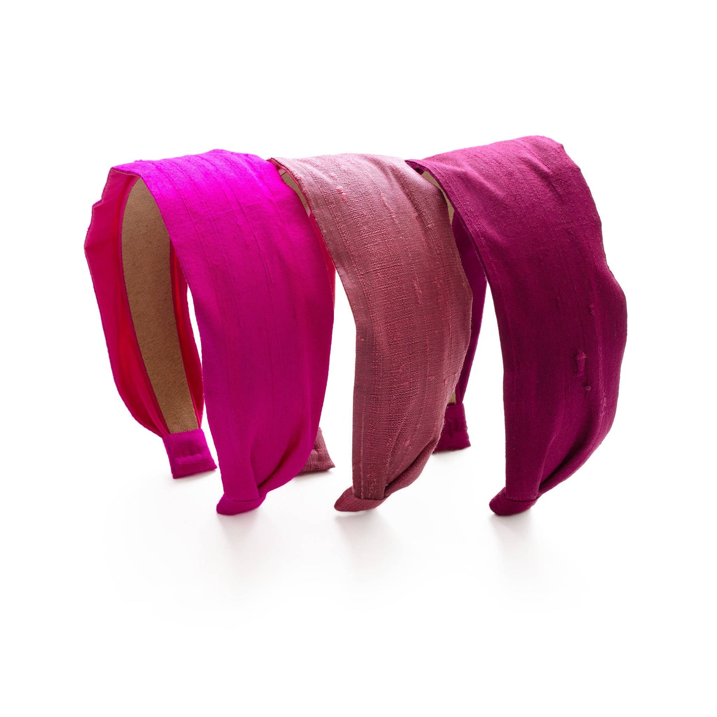Warm Palette Dupioni Silk 2" Classic Headband HANDMADE