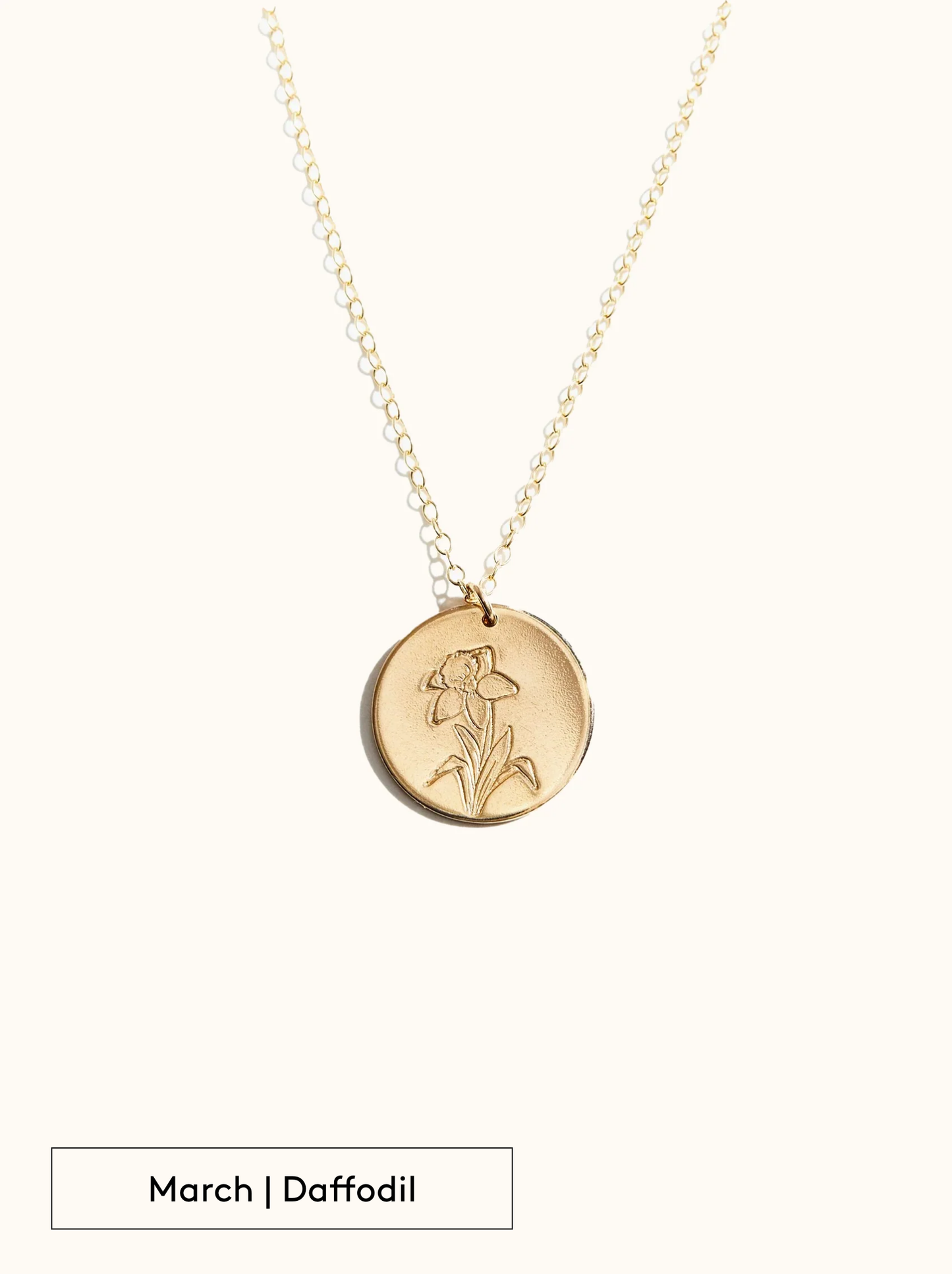 Bloom Birth Month Necklace | 14k Gold-filled