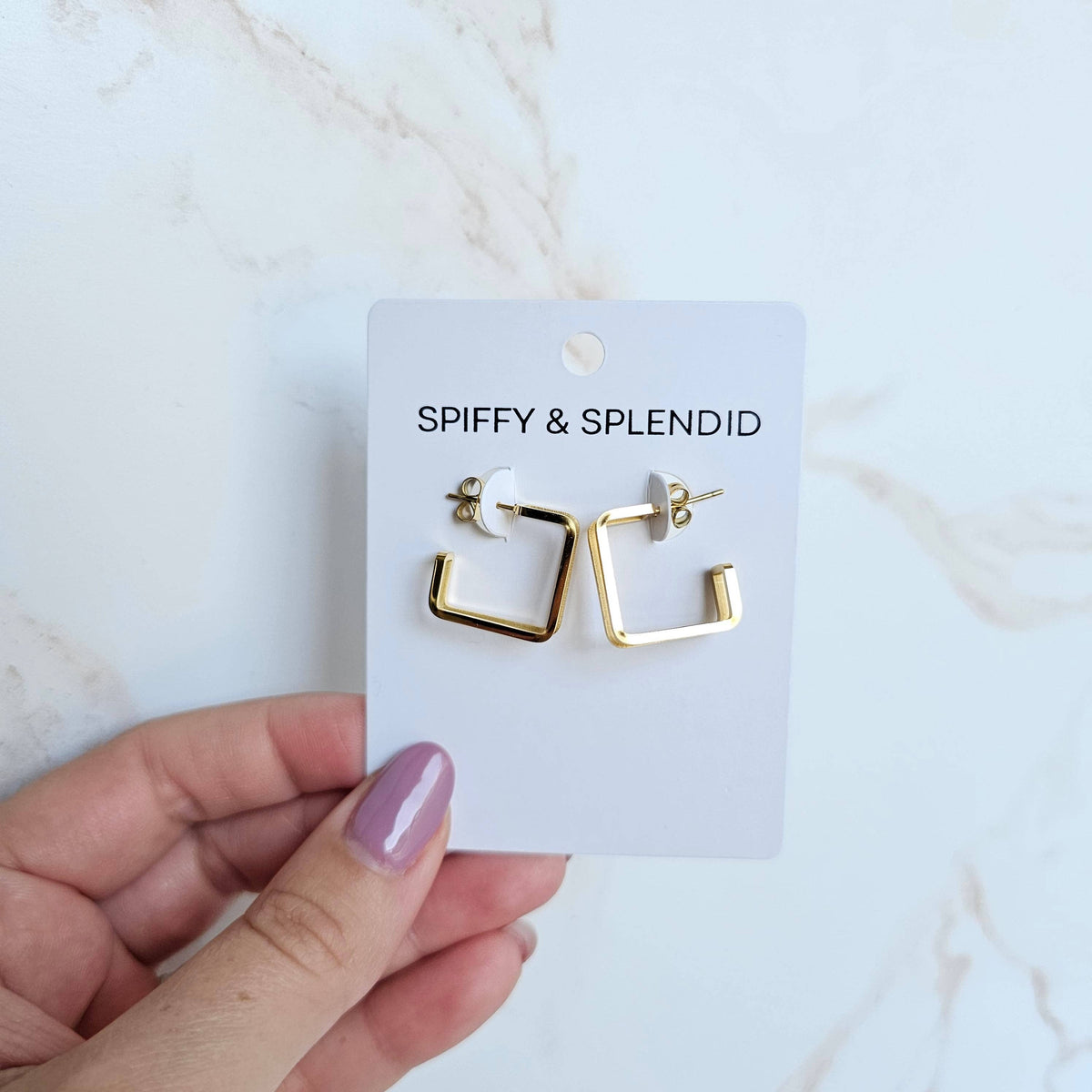 Luxe Kamora Hoops - Gold