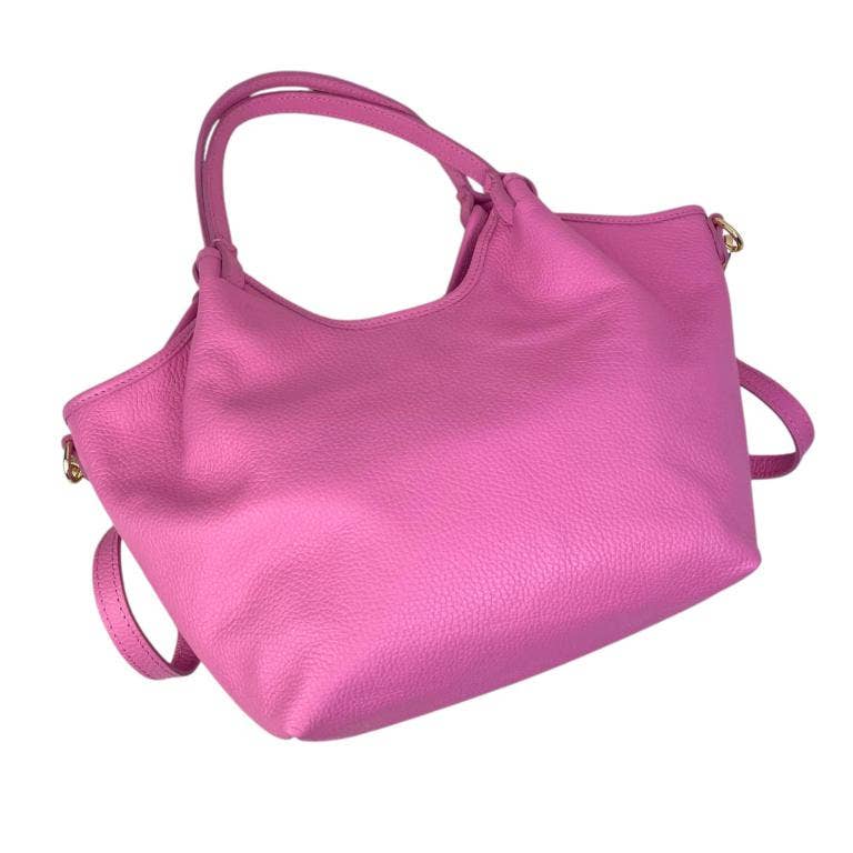 Trapezoidal Bag Italian Leather Large Capacity