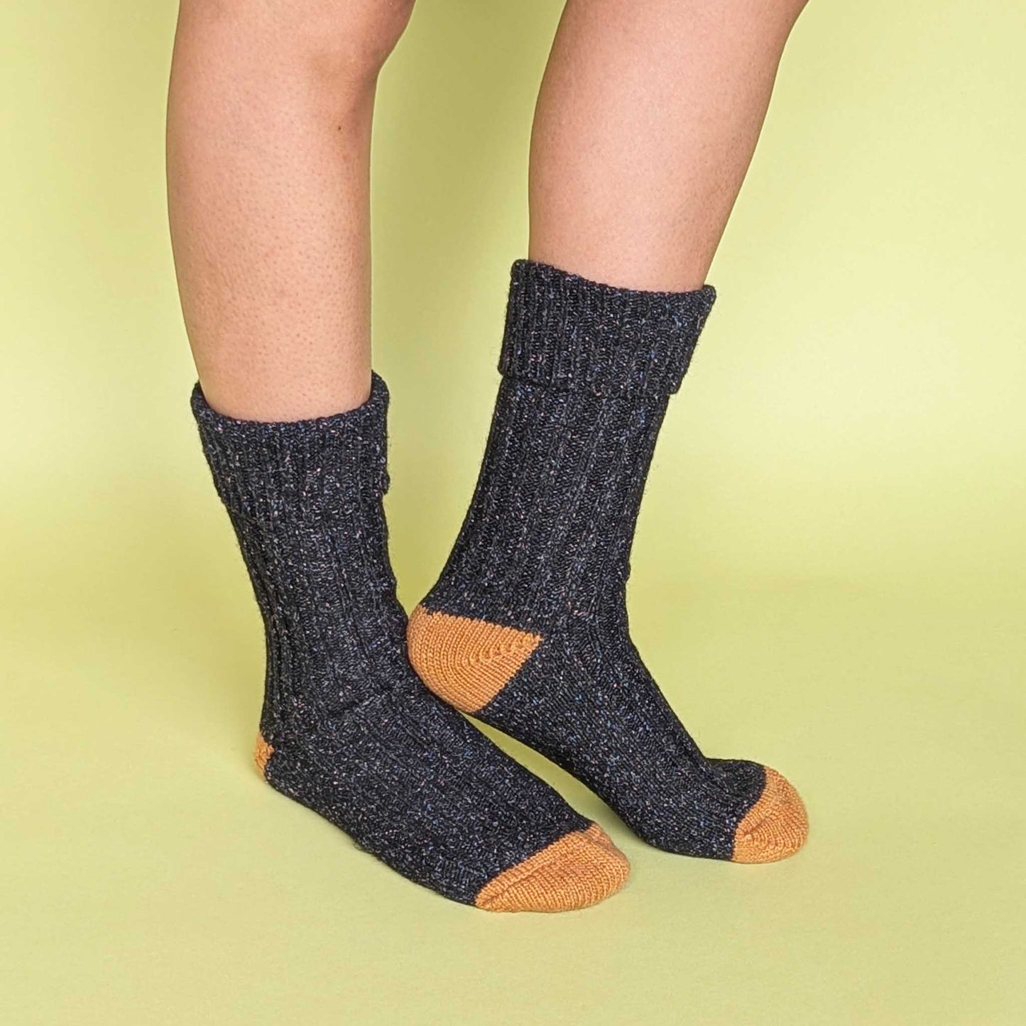 Unisex Recycled Silk Blend Ribbed Socks 2025