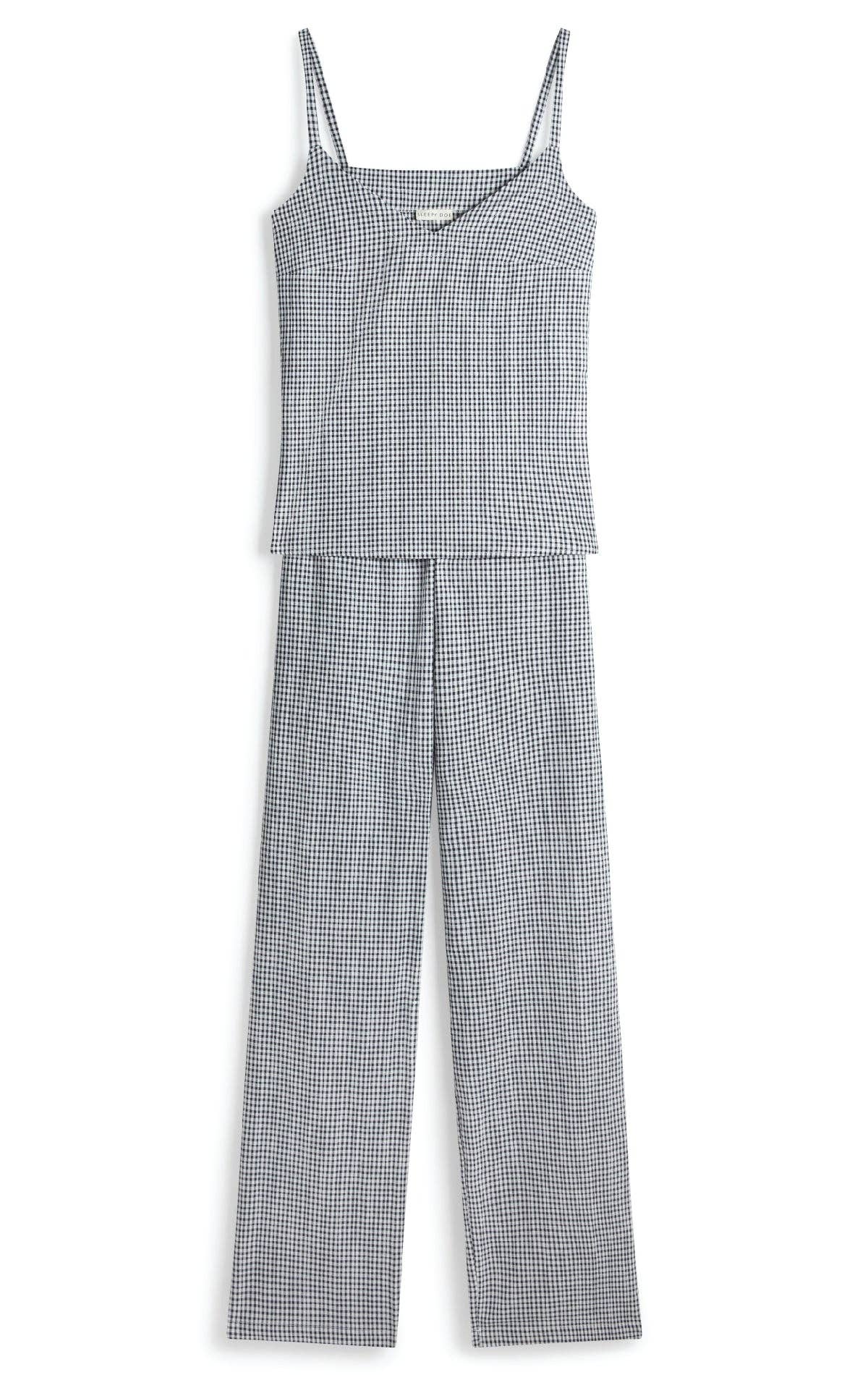 Cami & Pant Lounge Set | GINGHAM