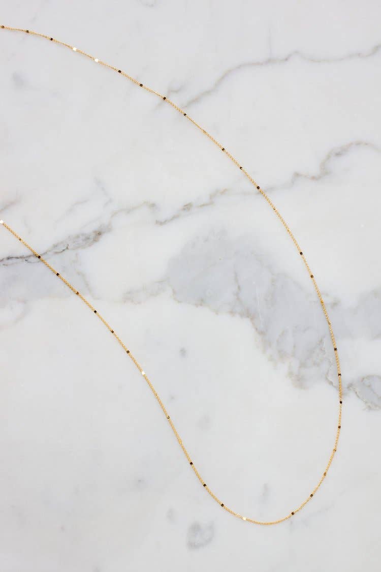 Dainty Satellite Chain in Gold Filled or Sterling Silver