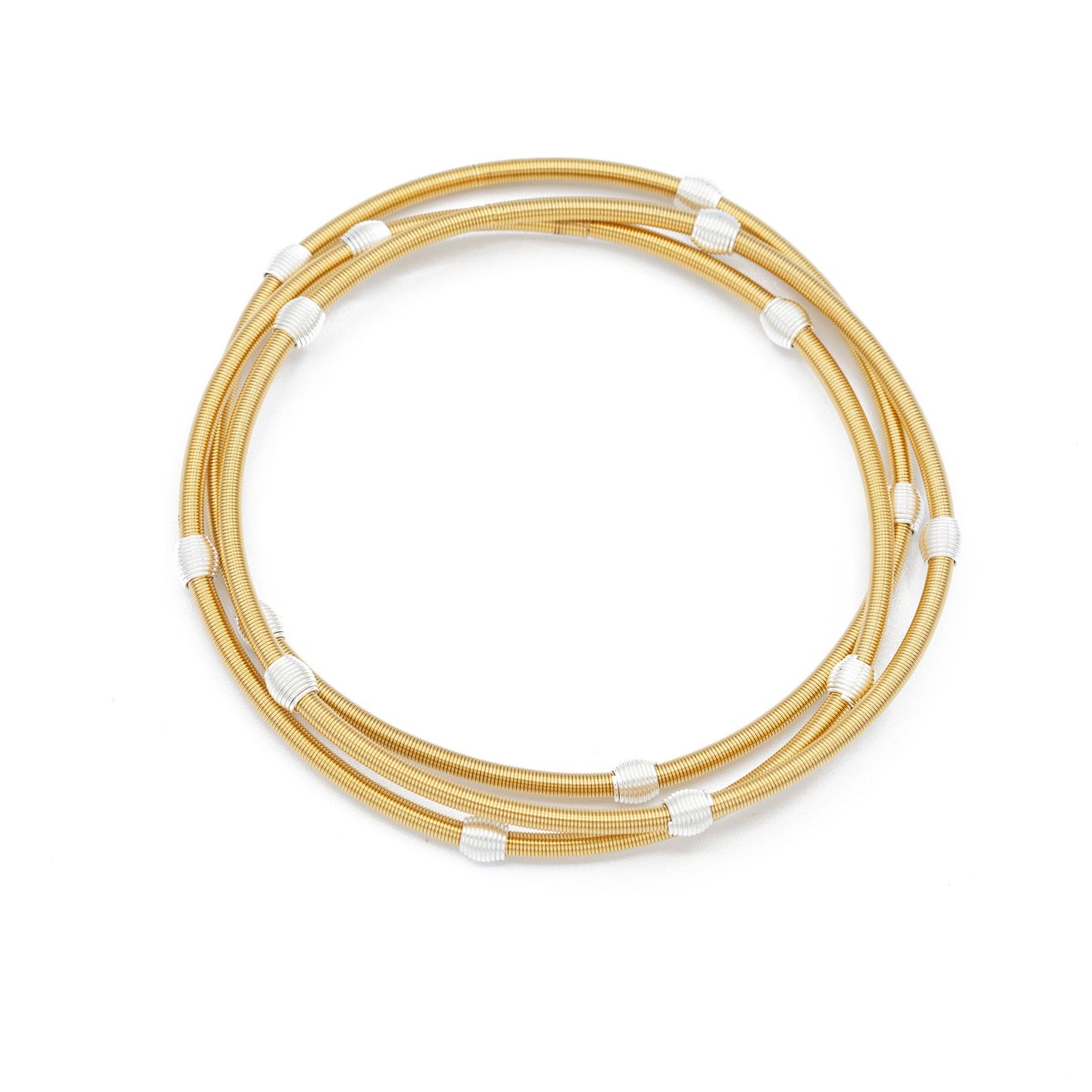 Gold Beaded DIA Bracelets