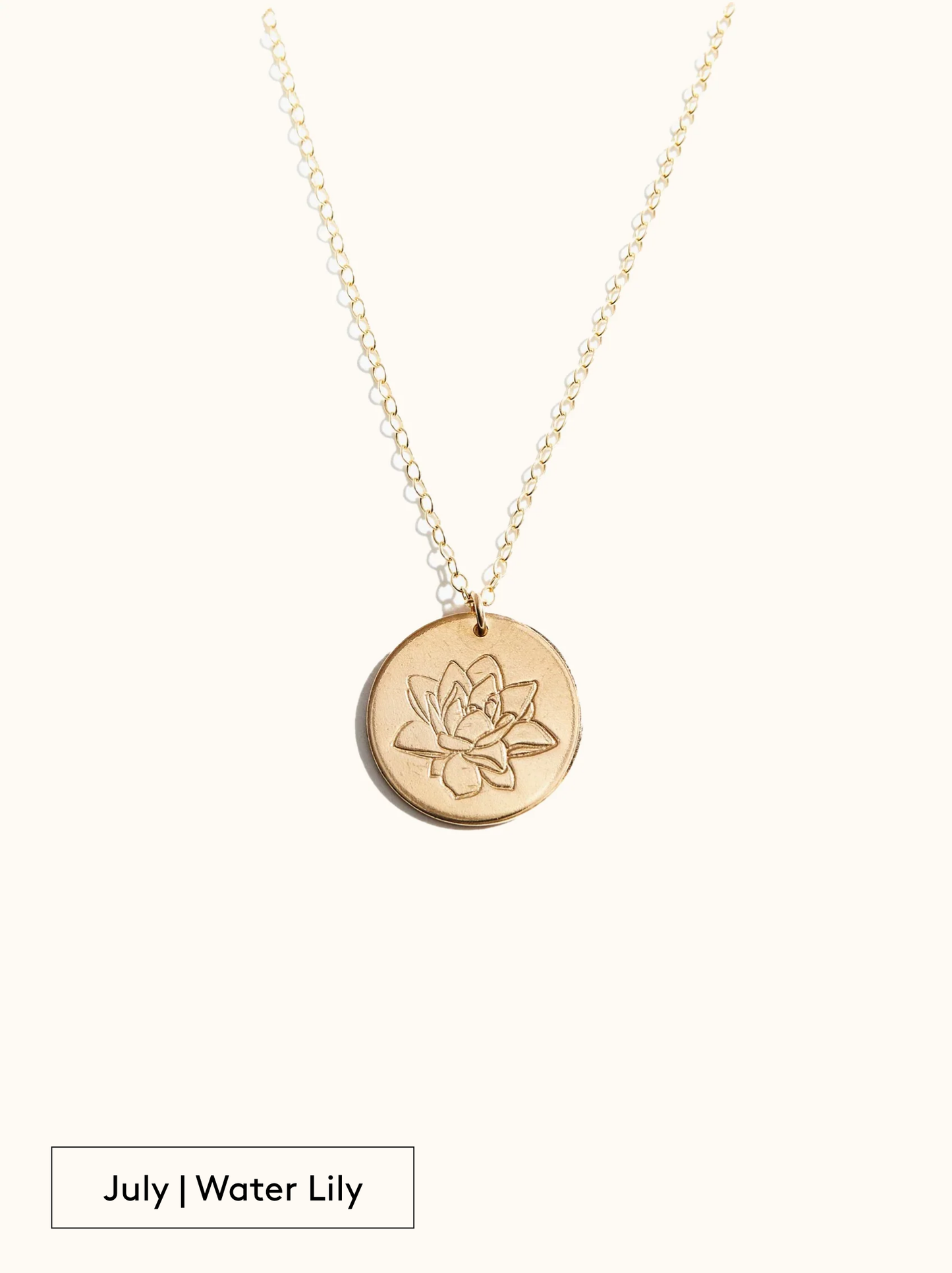 Bloom Birth Month Necklace | 14k Gold-filled