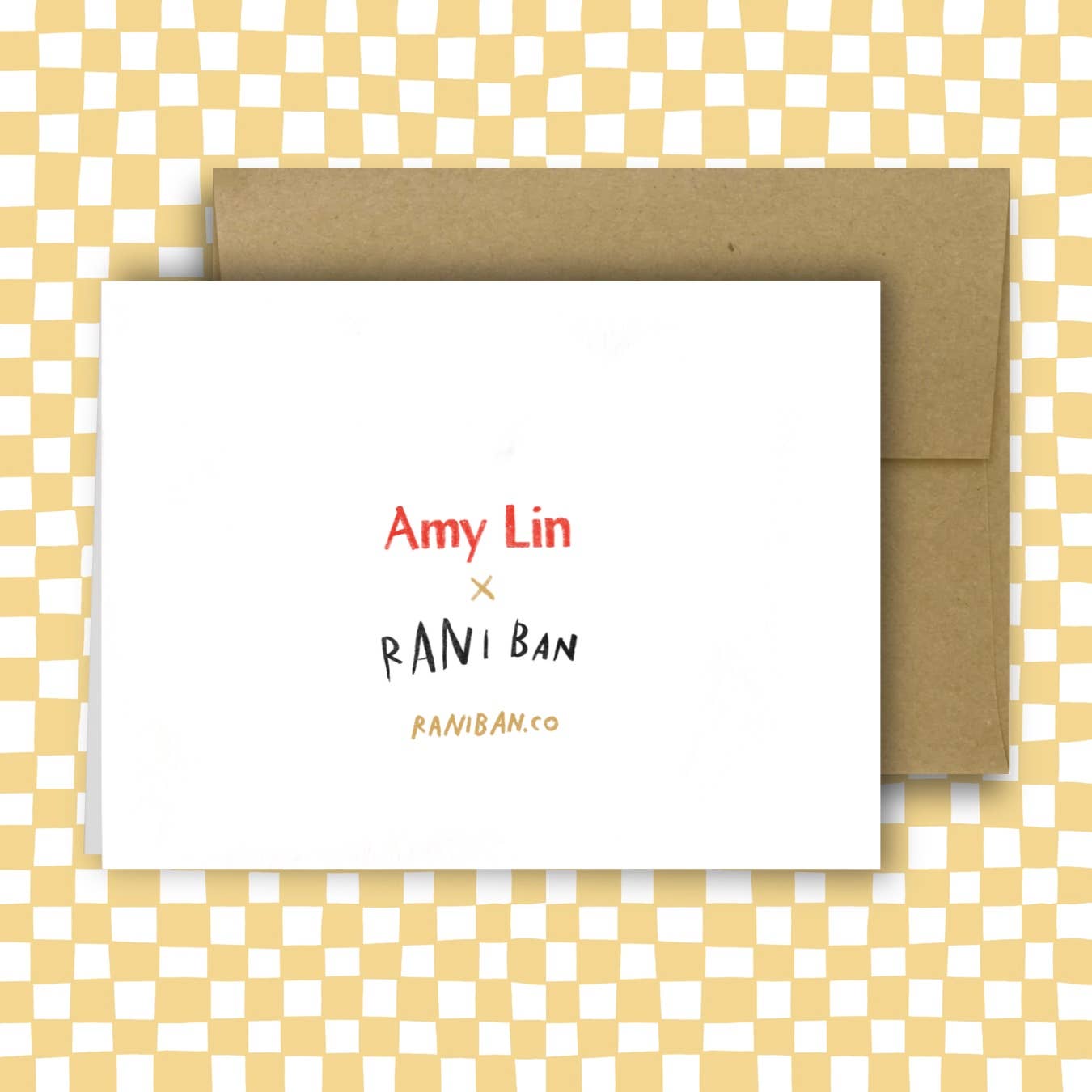 SENDING YOU LOVE AS YOU GRIEVE card ~ Amy Lin X Rani Ban