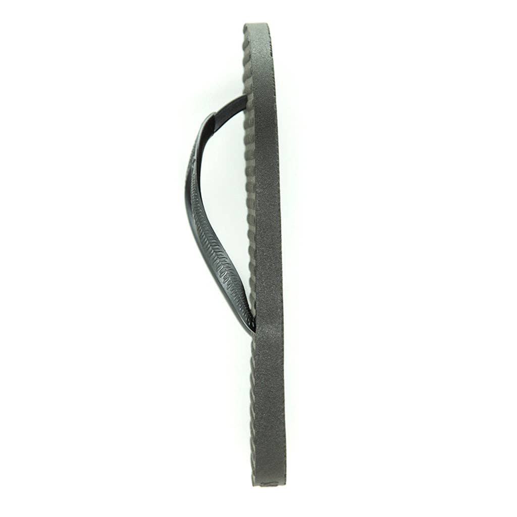 Sustainable Flip Flops Recycled | All Black