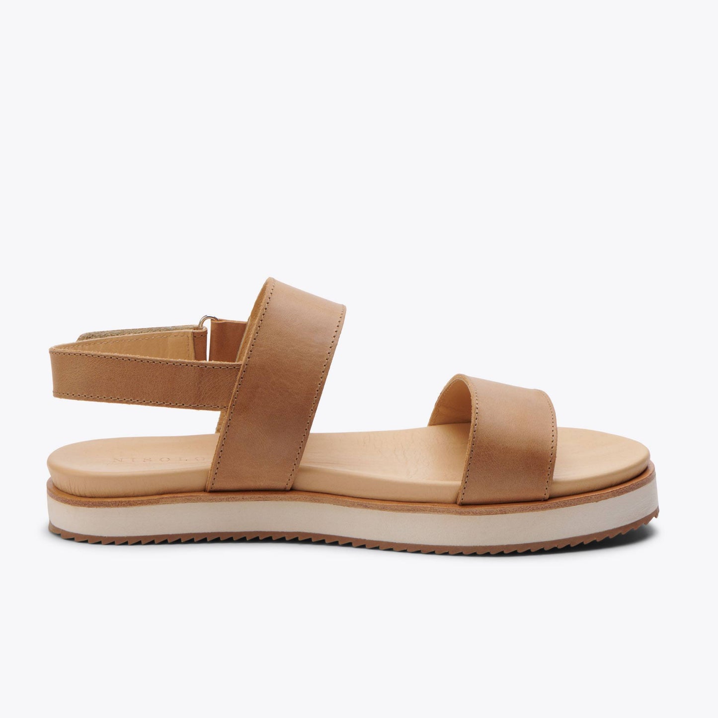 Go-To Flatform Sandal Almond