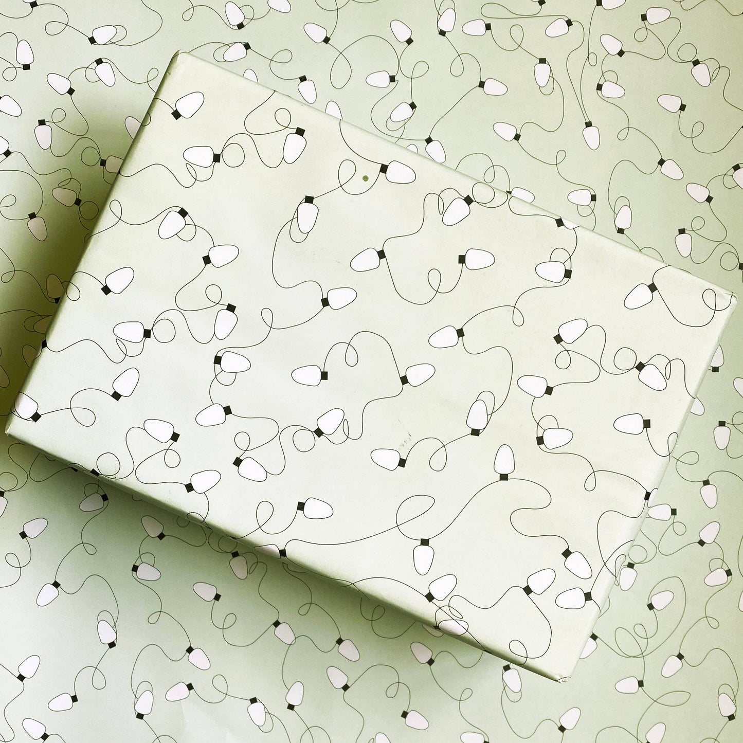 Lights Gift Wrap - Wrapping Paper