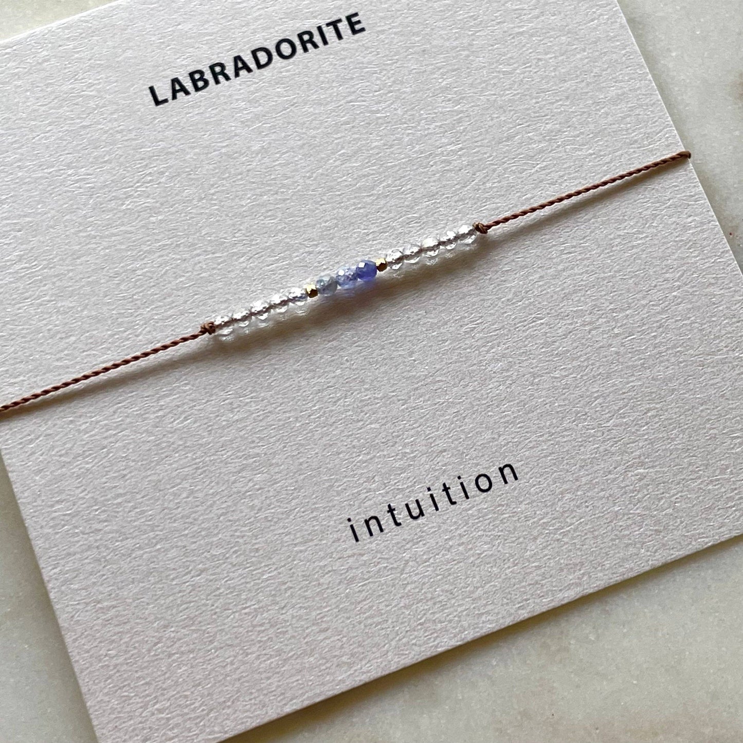 Labradorite and Tanzanite Bracelet- Special Edition