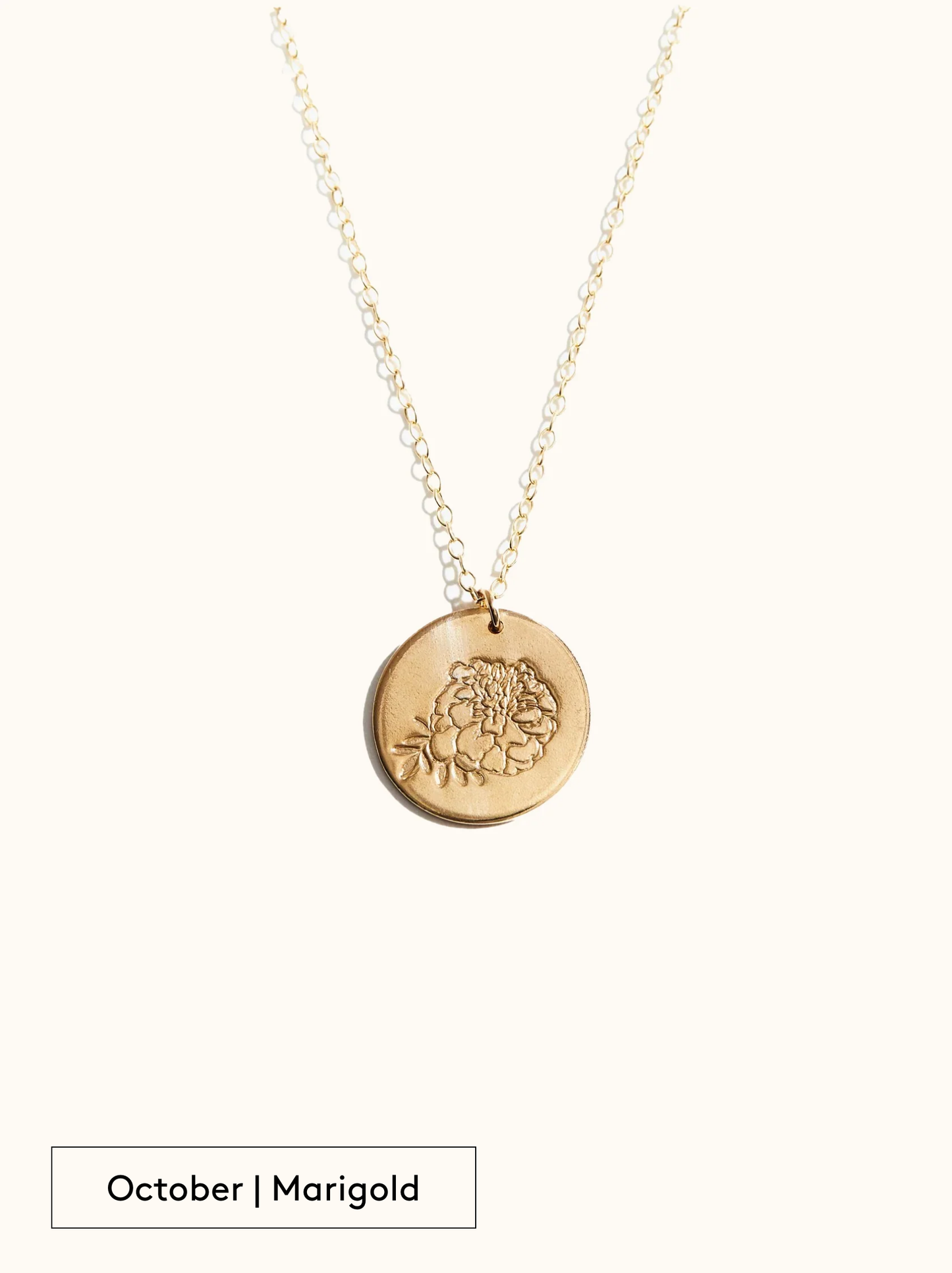 Bloom Birth Month Necklace | 14k Gold-filled