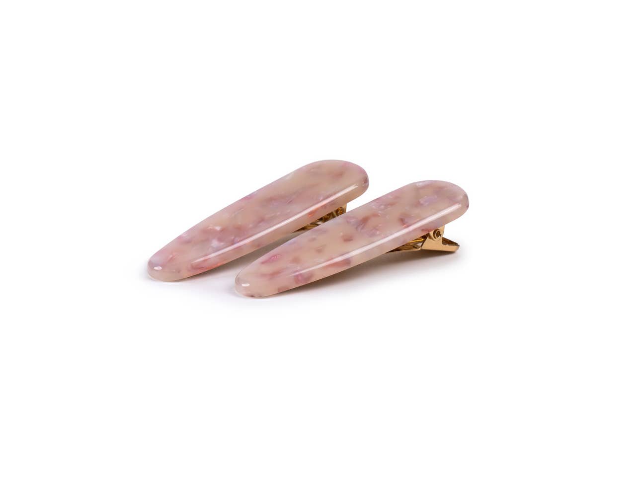 Waterdrop Hair Clip Set 2 Pack Acetate Resin Alligator Clips