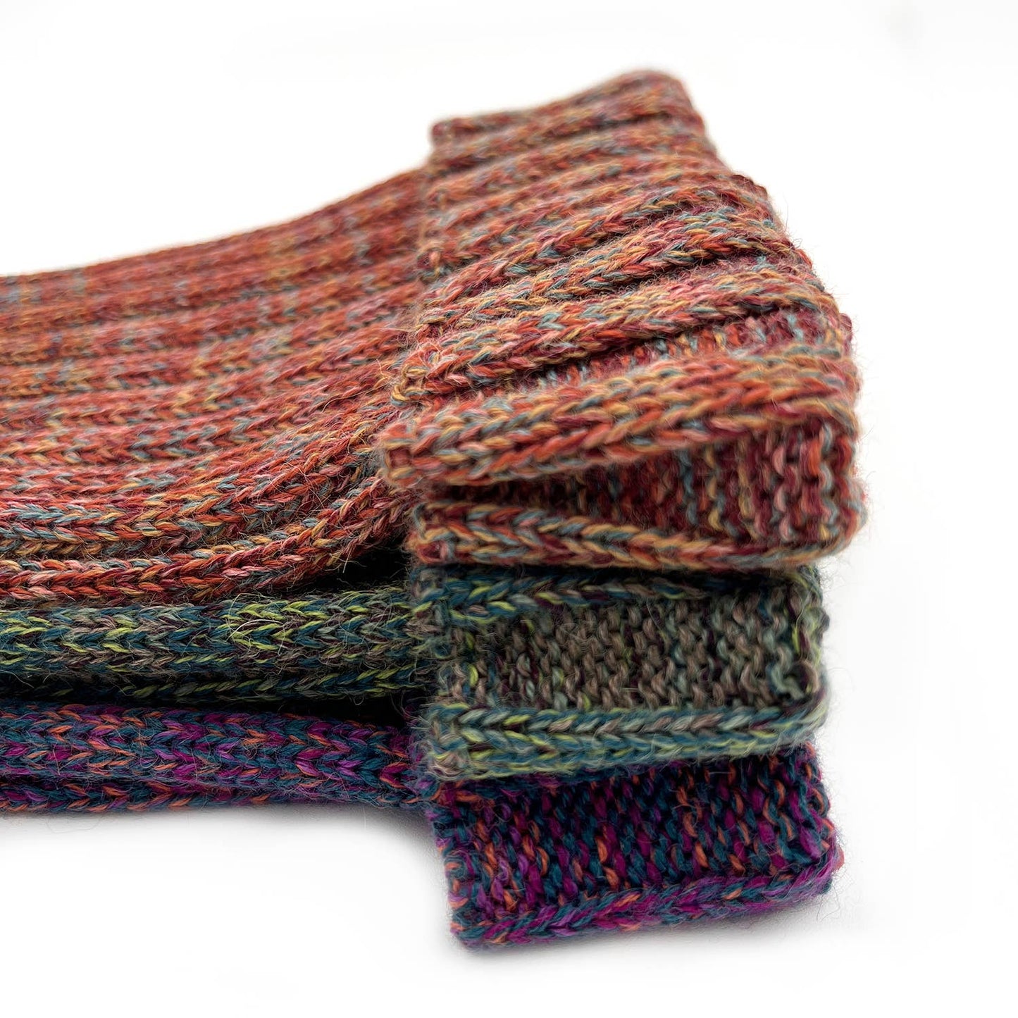 Alpaca Beanie Hat - Moss