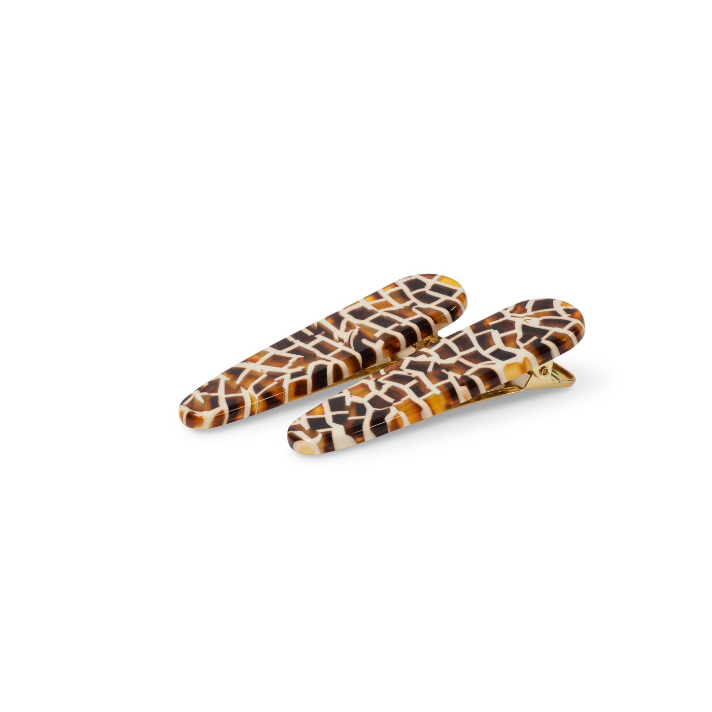 Waterdrop Hair Clip Set 2 Pack Acetate Resin Alligator Clips