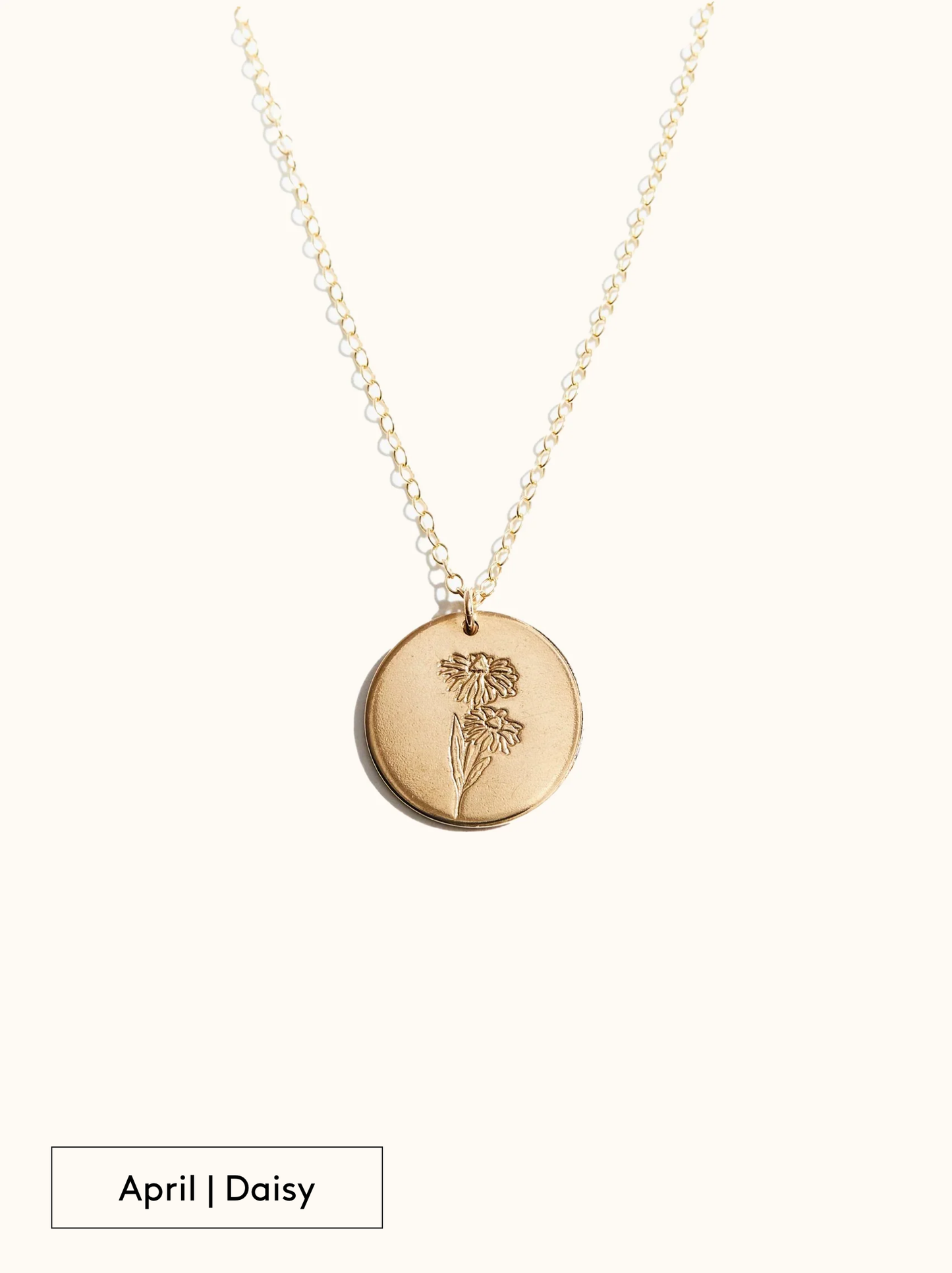 Bloom Birth Month Necklace | 14k Gold-filled
