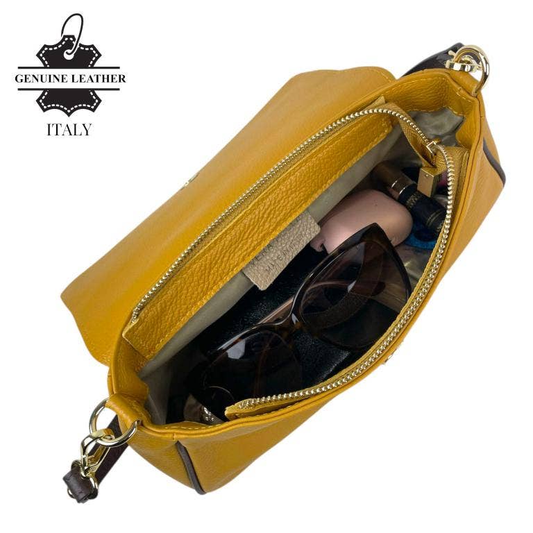 Italian Leather Crossbody Bag for Women with High Quality