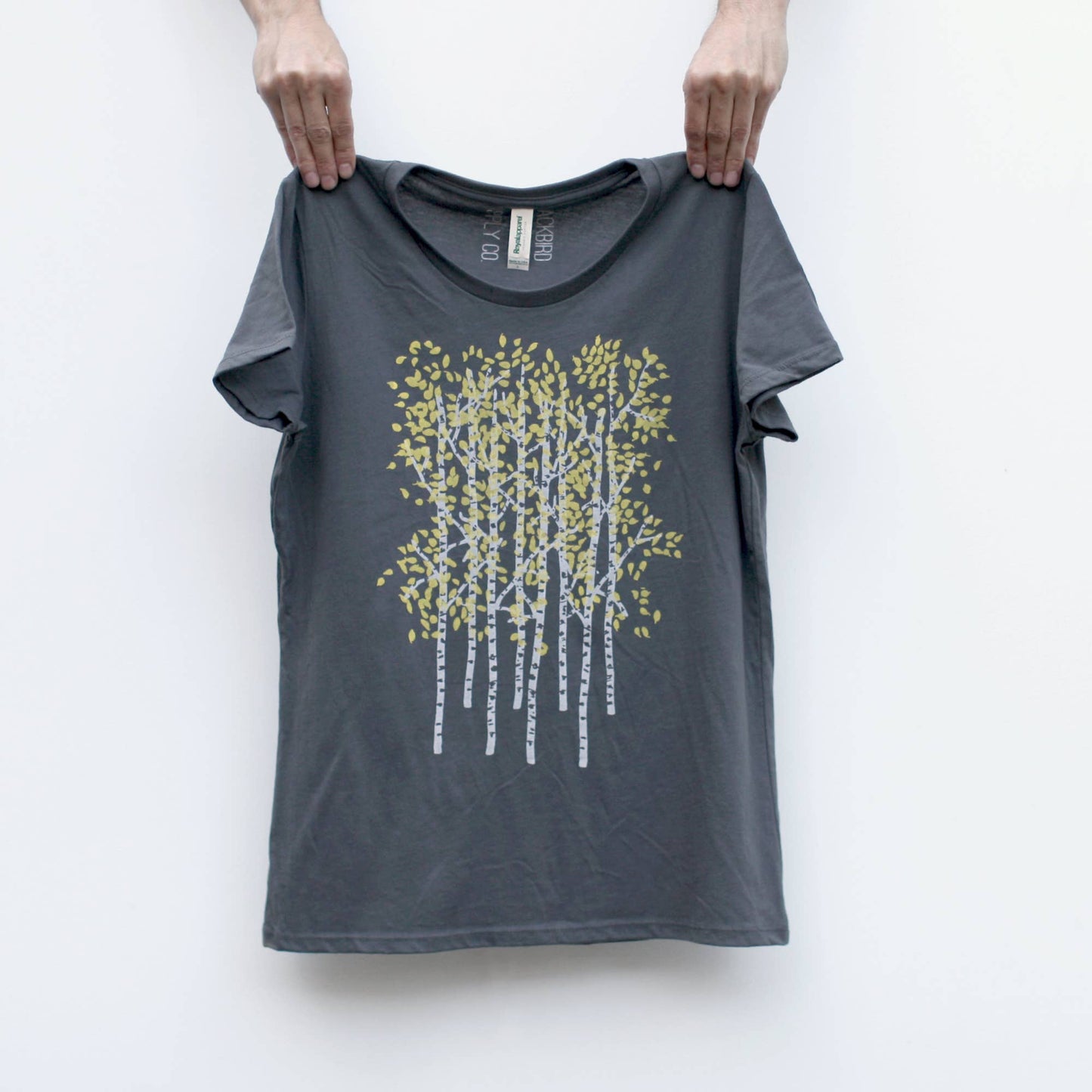 Bryce Canyon Aspen Trees Tee Asphalt Gray