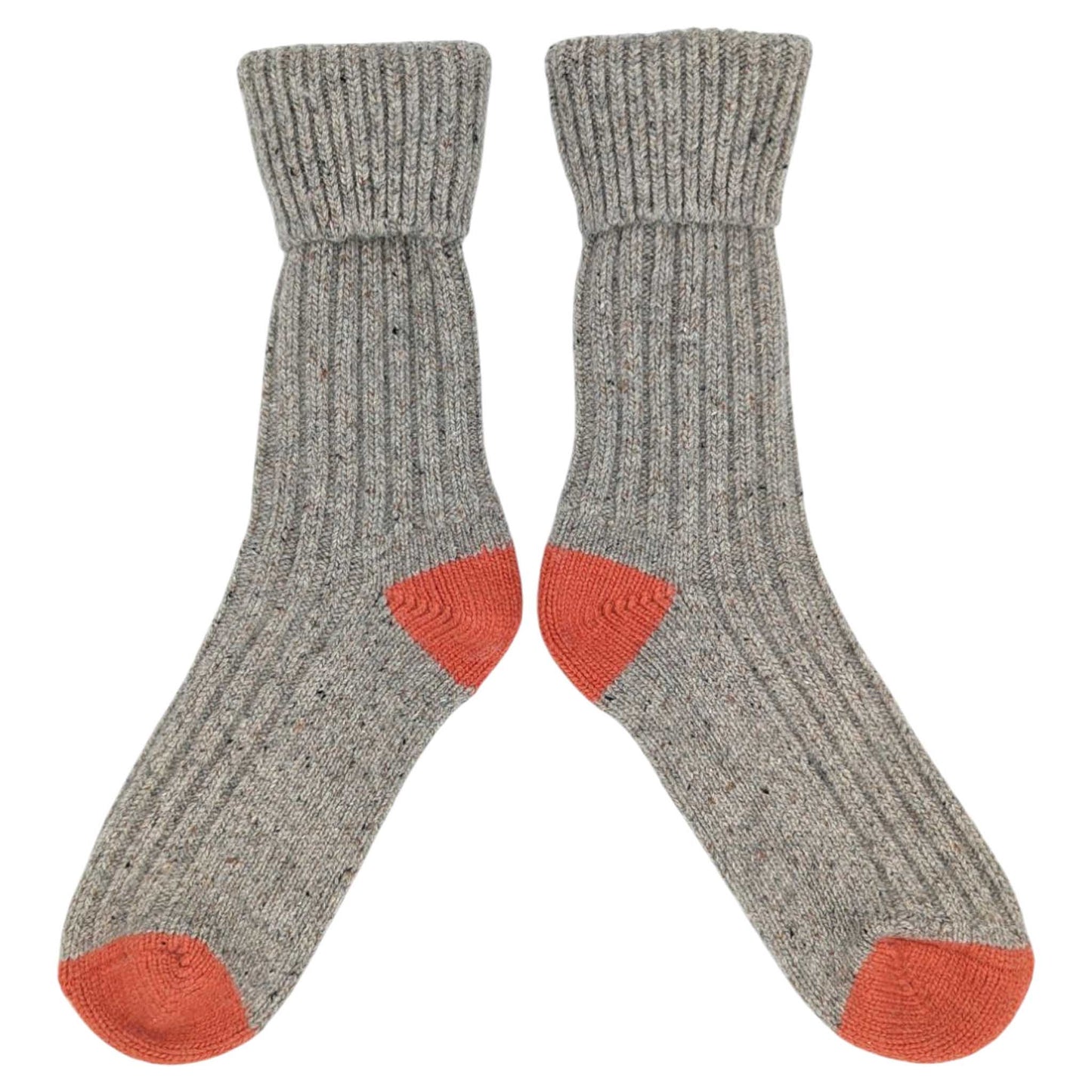 Unisex Recycled Silk Blend Ribbed Socks 2025