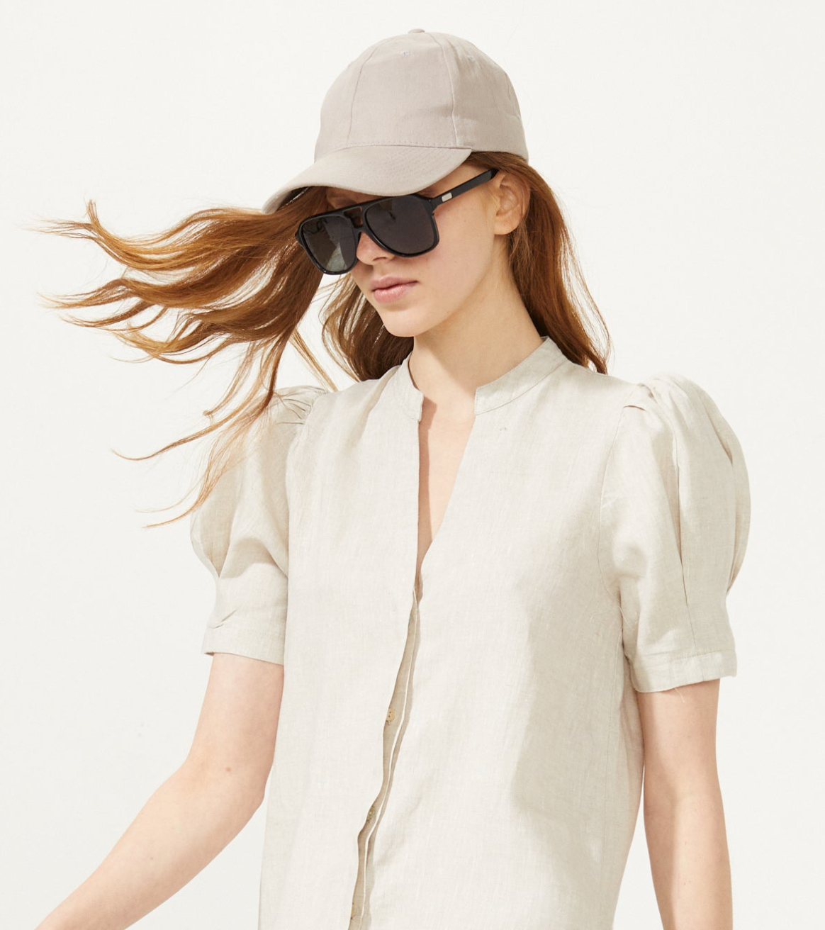 Athina Linen Shirt - Natural