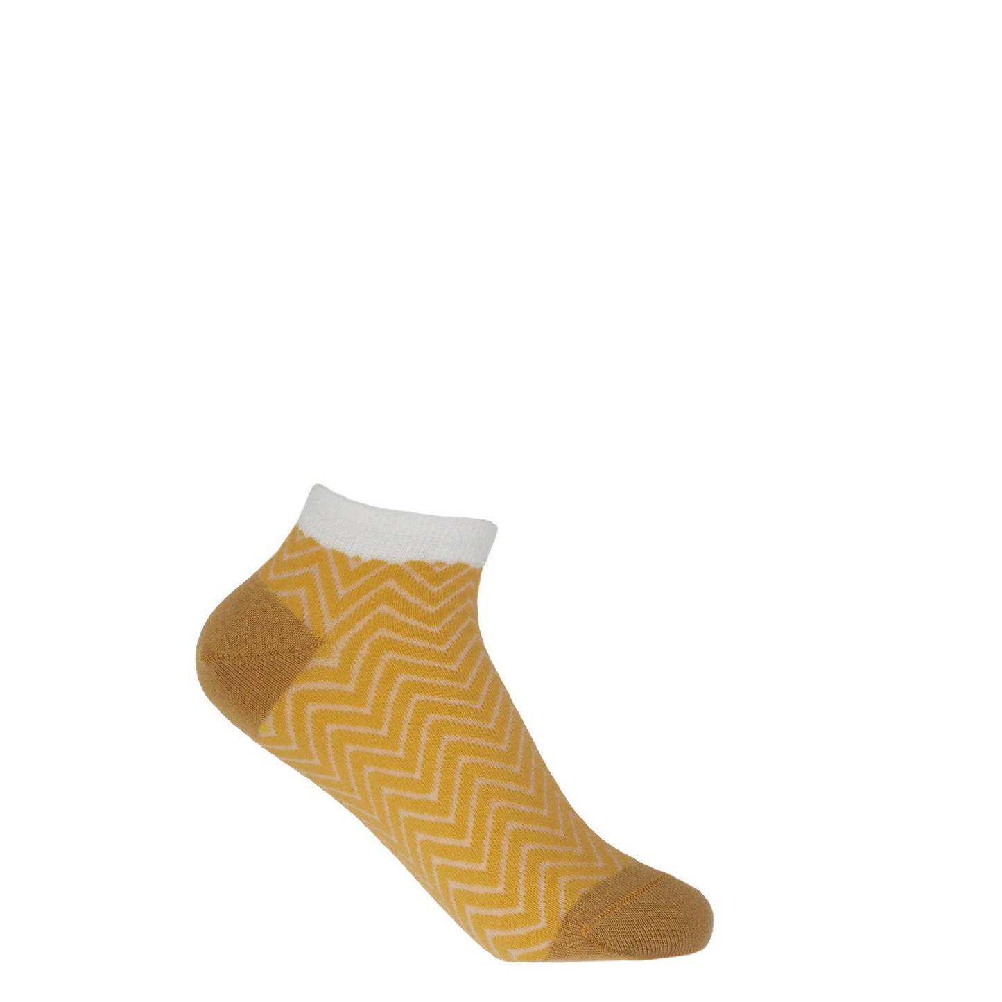 Zigzag Women's Cotton Trainer Socks