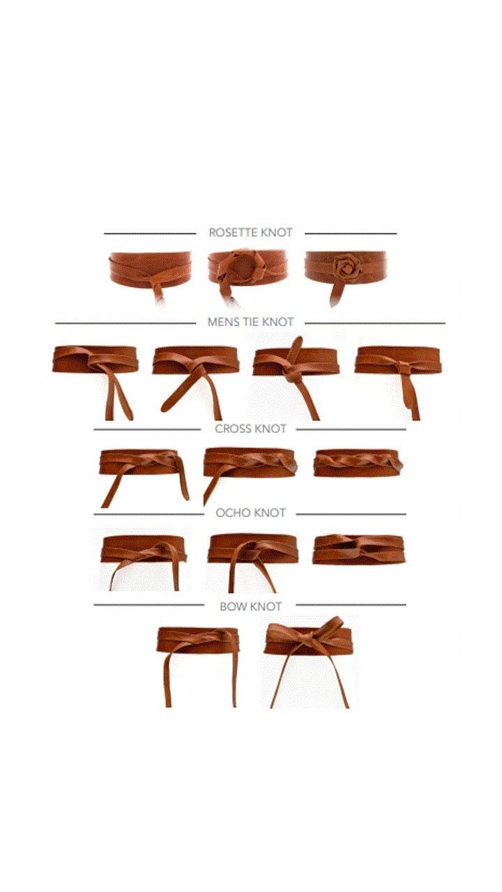 Wrap Belt - Gold Macchiato