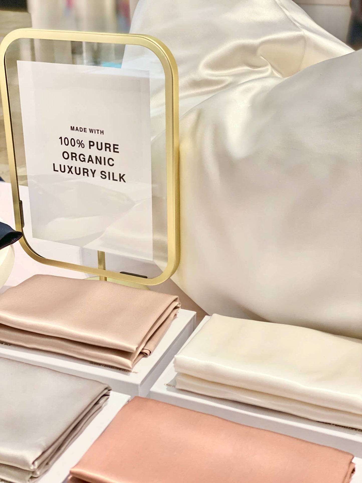 Queen Organic Silk Pillowcase - Pink