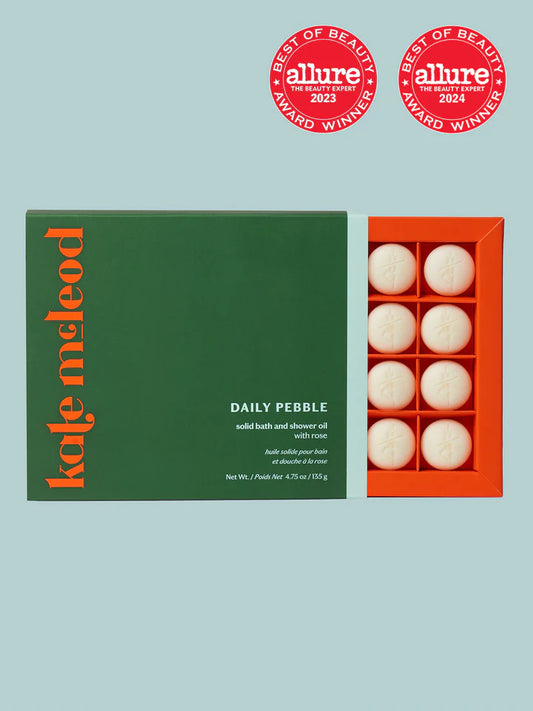 Kate McLeod | Daily Pebble Bath + Shower Oil