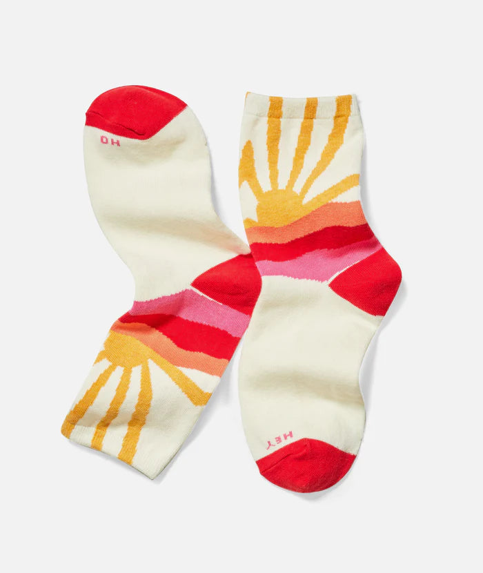 Hi-Ankle Sock | Sunburst