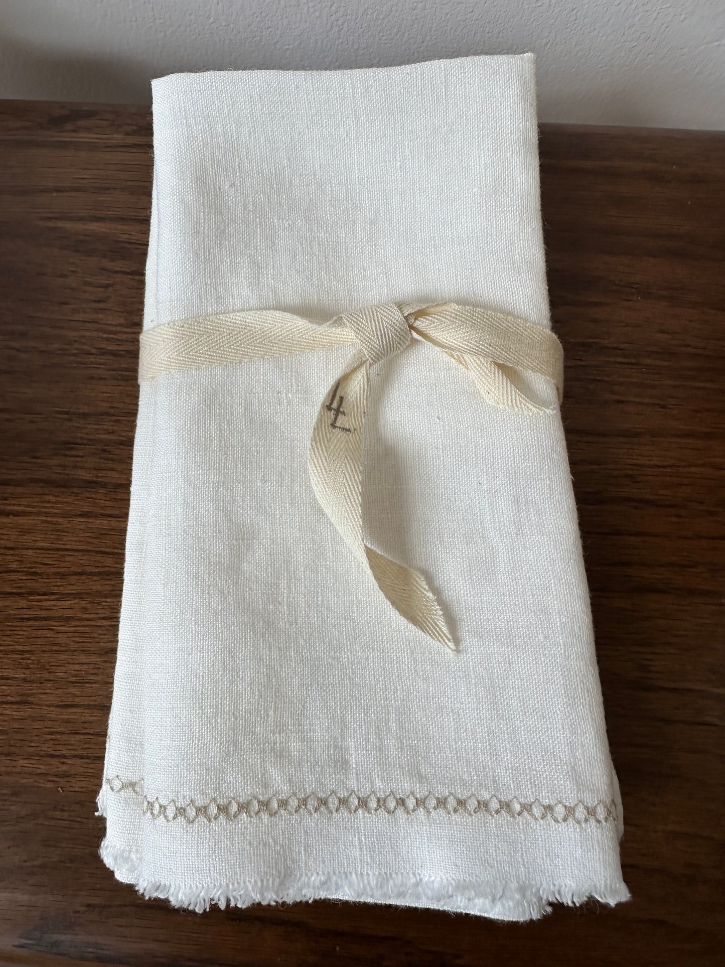 Medium Weight Linen Napkins (Set of 4)