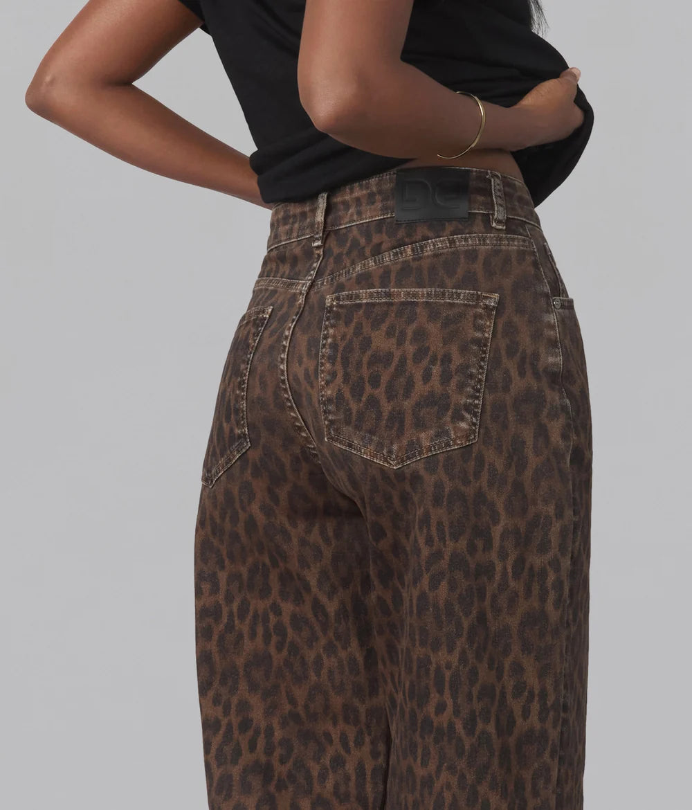 Colette High Rise Leopard Jeans