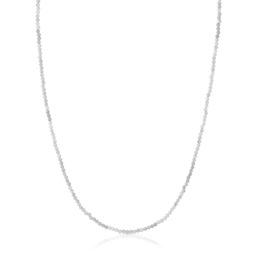 Sidekick Beaded Necklace - Moonstone