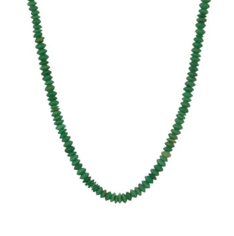 Sidekick Beaded Necklace - Green
