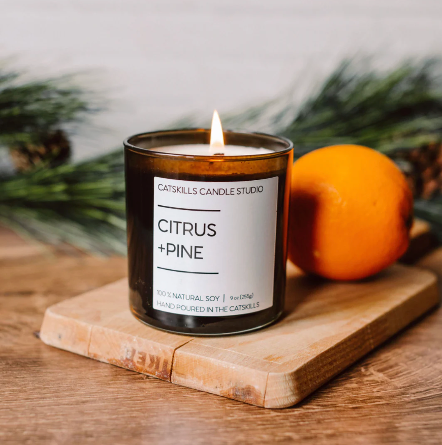 Citrus + Pine Candles