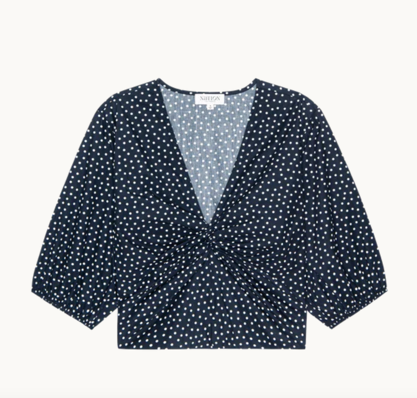 Celeste Top | Cabana Polka Dot