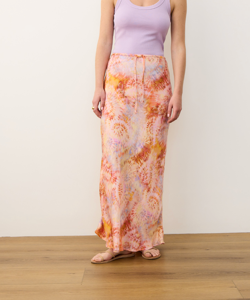 Gabrielle Maxi Slip Skirt