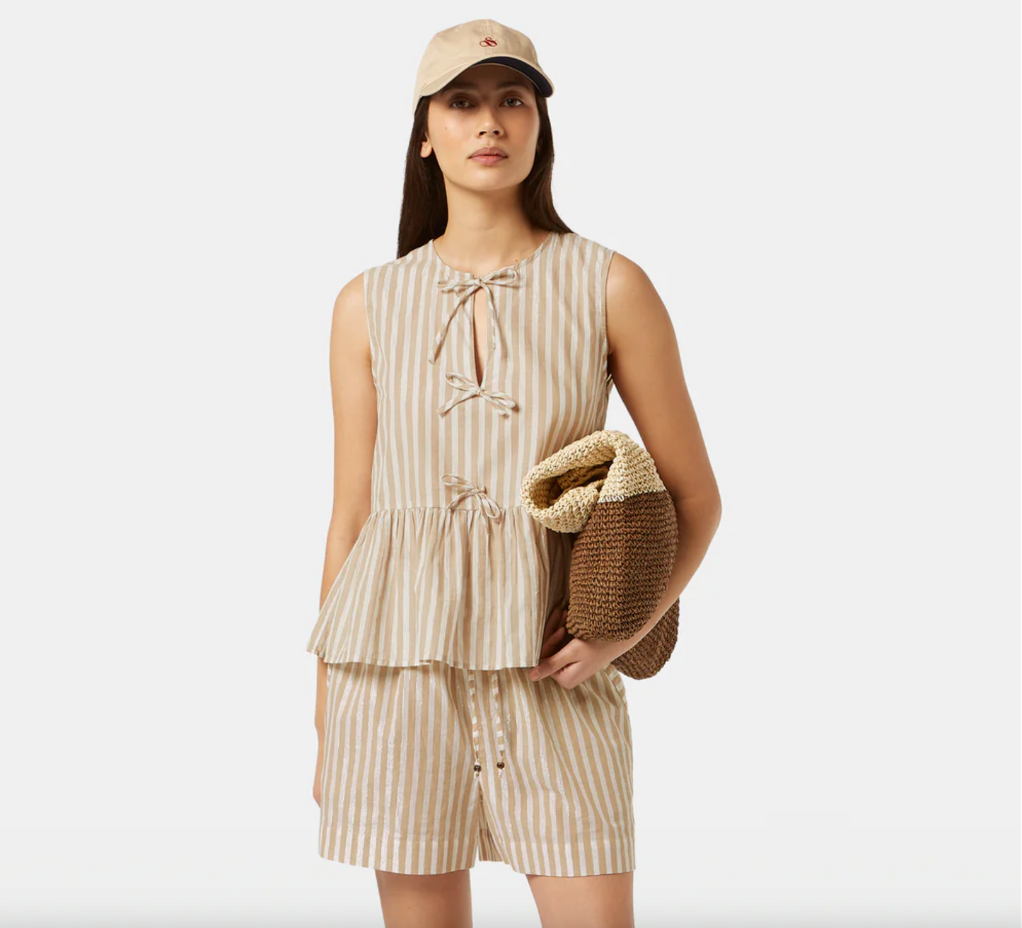 High Rise Shorts | Desert Sand