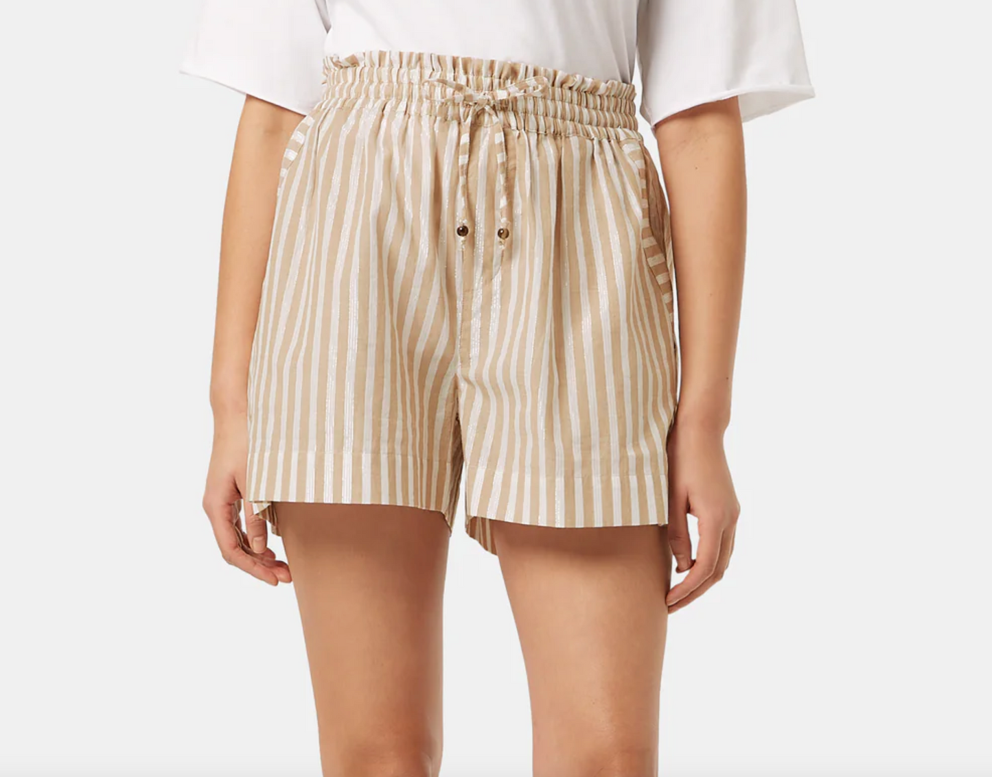 High Rise Shorts | Desert Sand