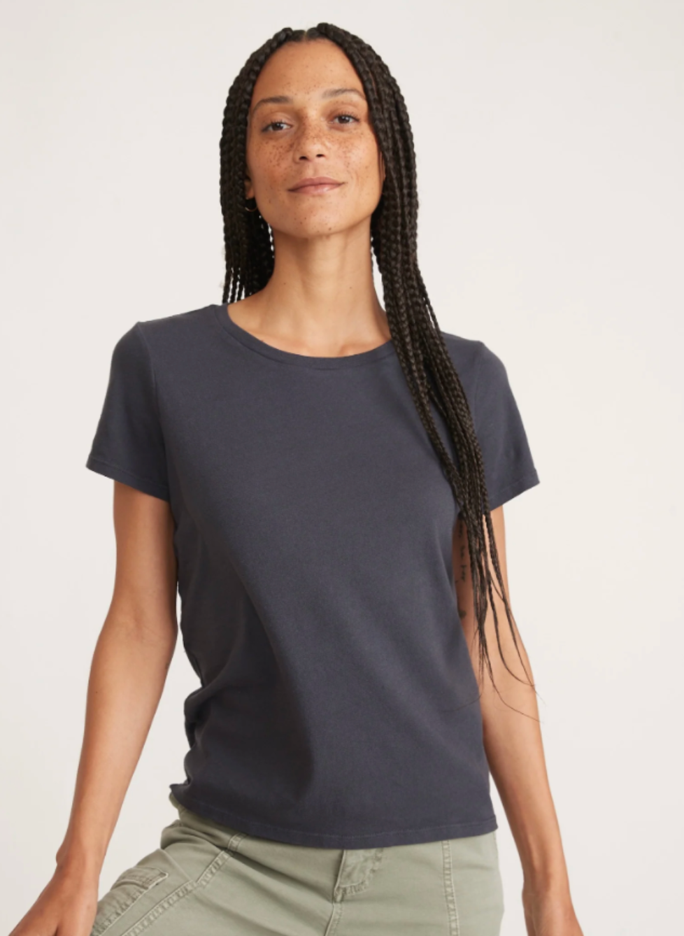 Easy Crew Tee | Faded Black