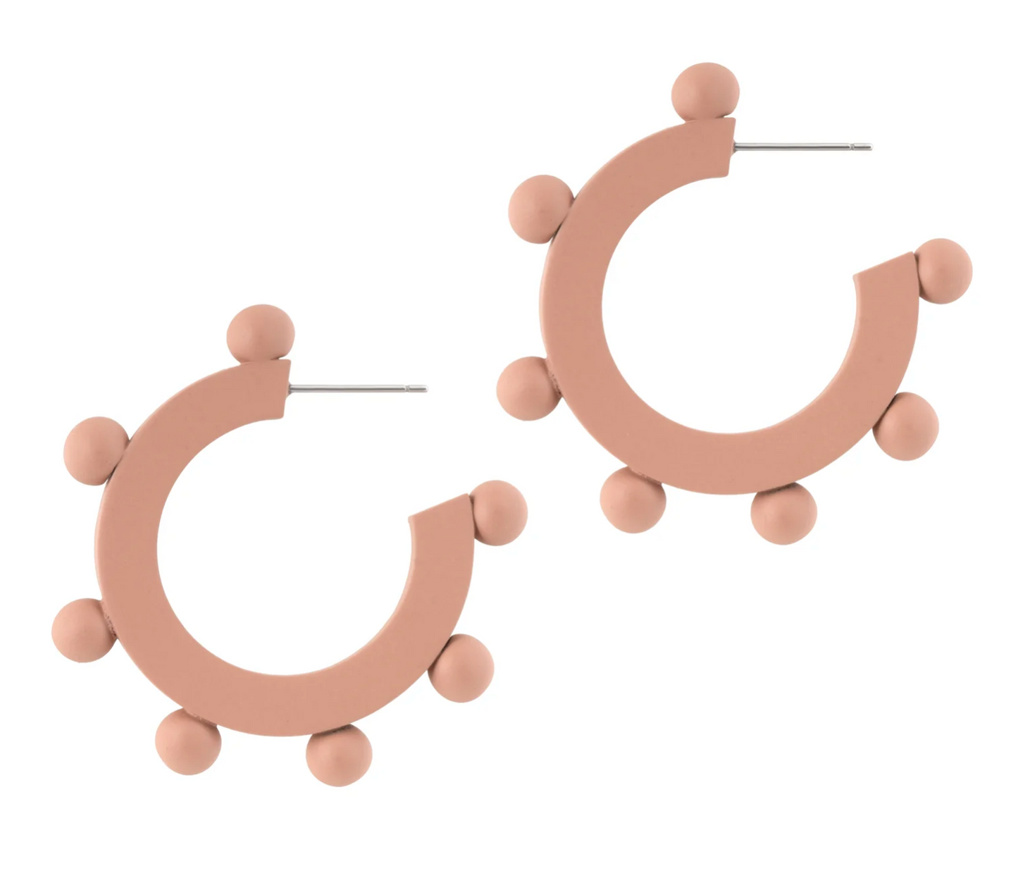 Lottie Bead Hoops