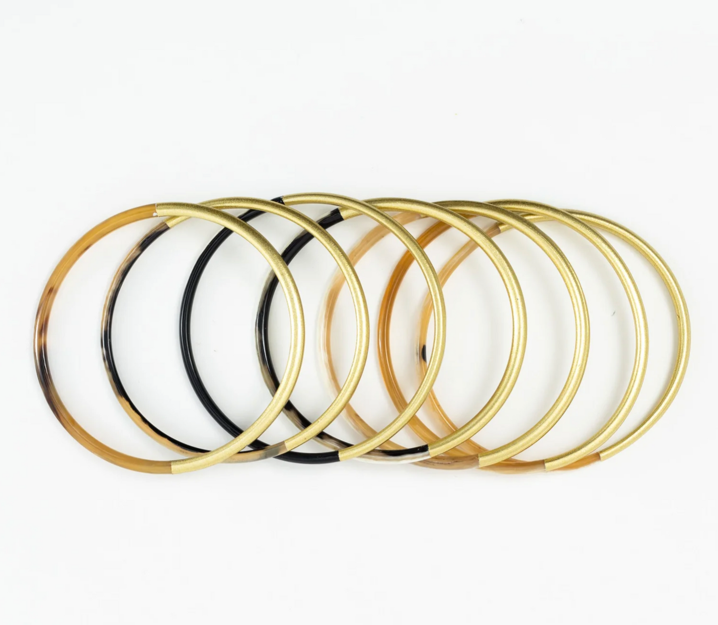 Shiny Gold Horn Set