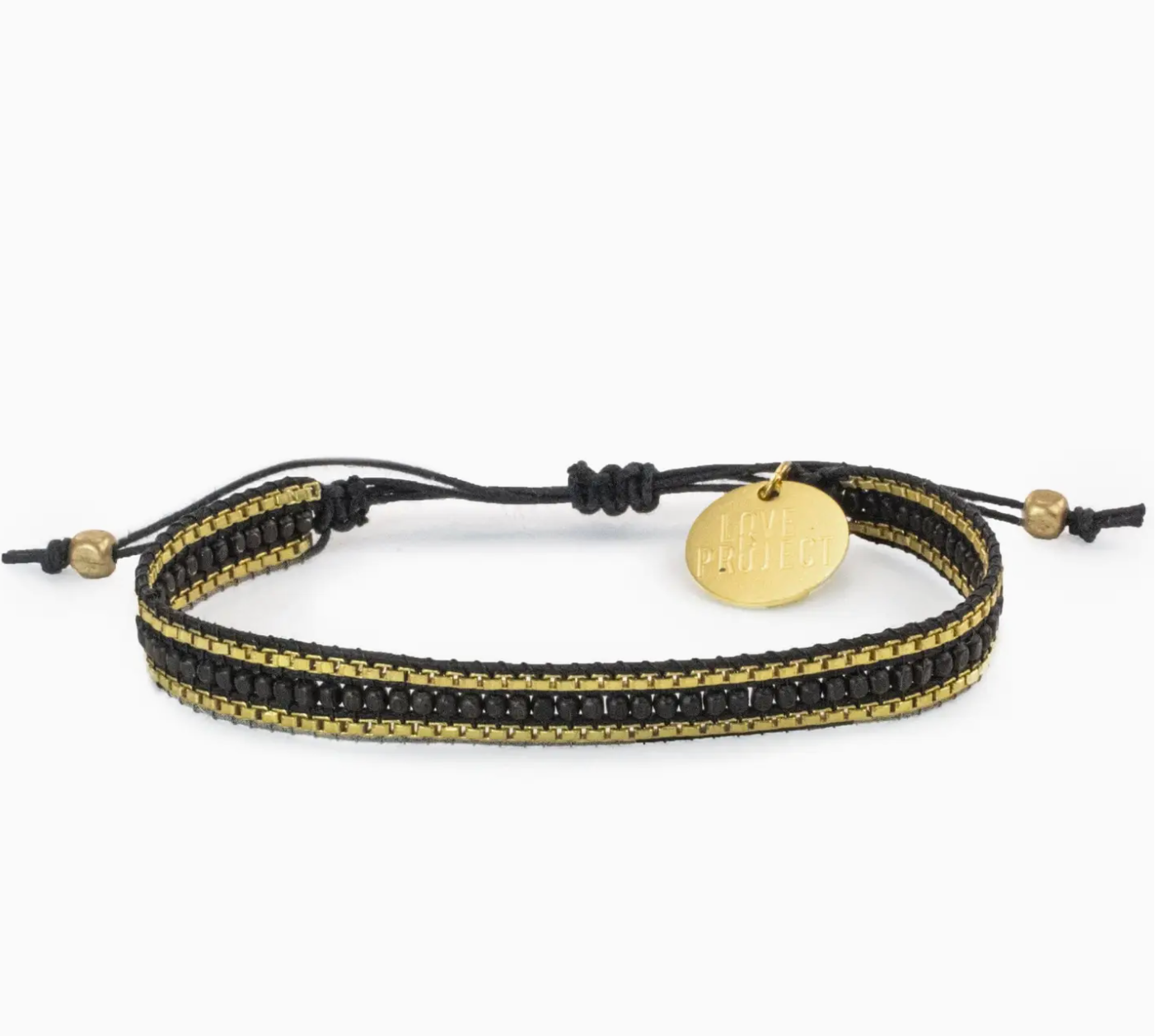 Skinny Diwali Bracelet - Dark Black SDDB