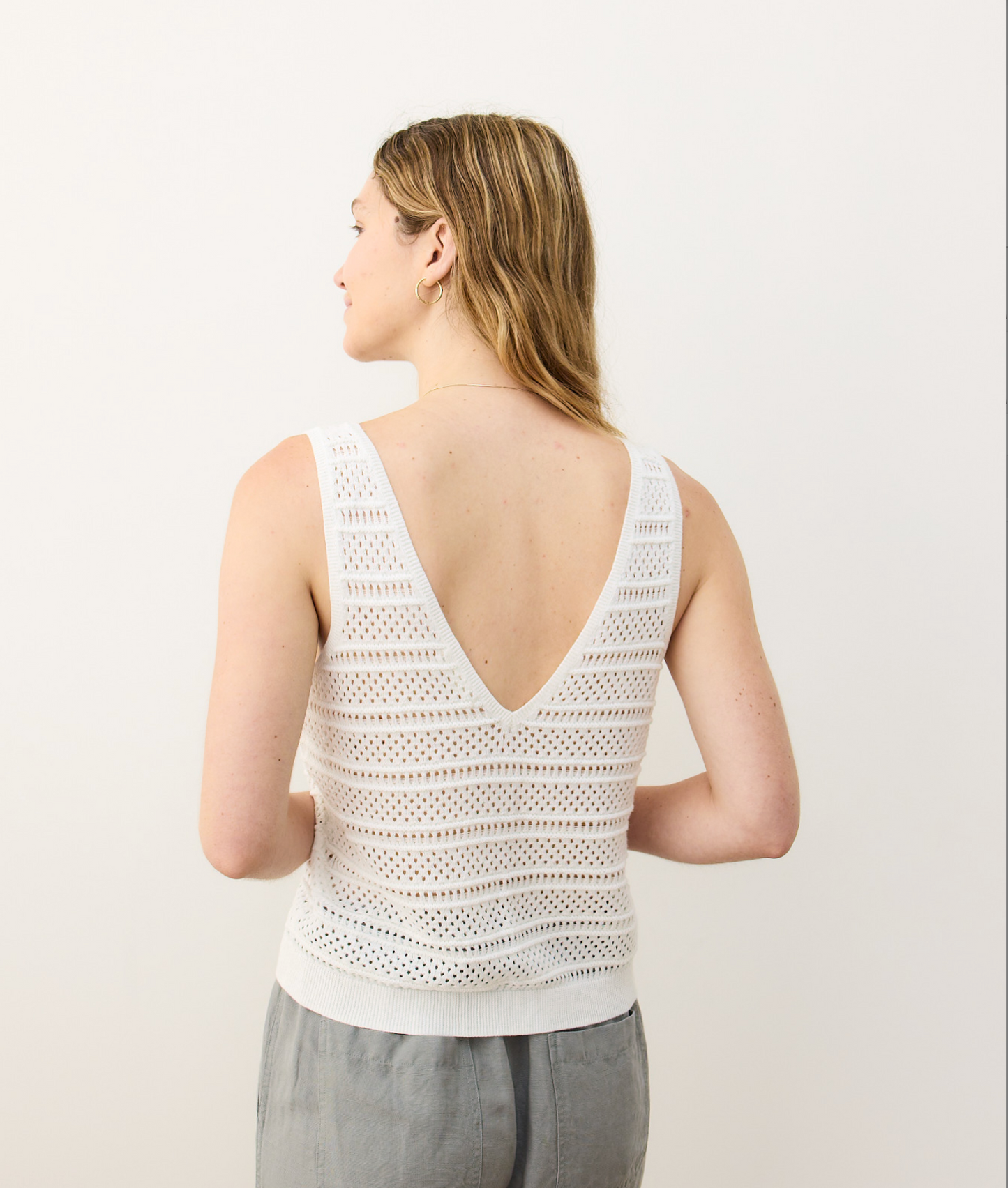 Finley Sweater Tank 2 | White