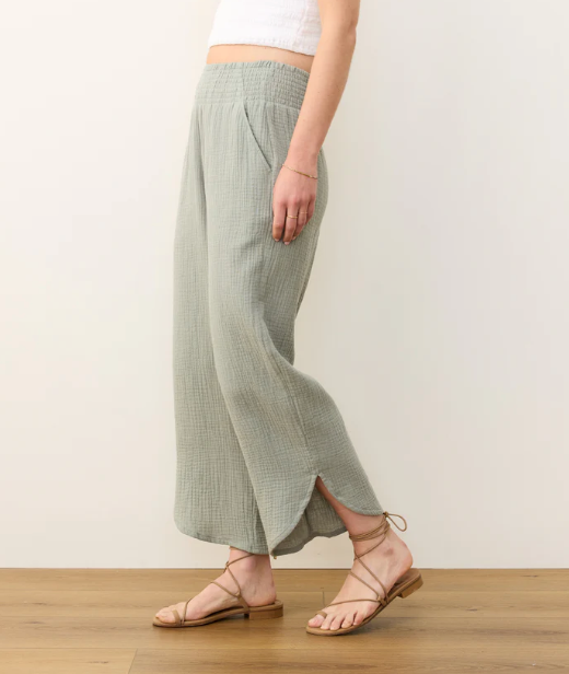 Cali Double Cloth Pant | Shadow
