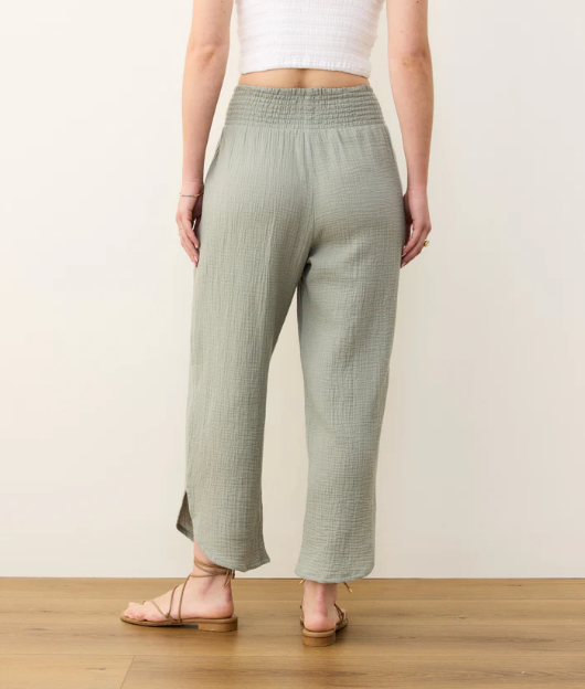 Cali Double Cloth Pant | Shadow
