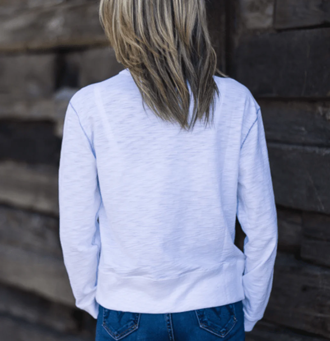 Dylan Lounge Tee | White