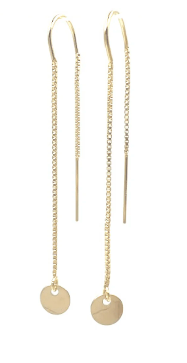 Dot Threader Earring