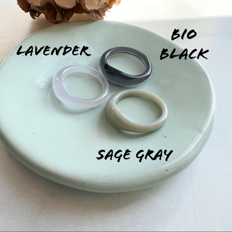 Ruyi Dome Stacking Rings