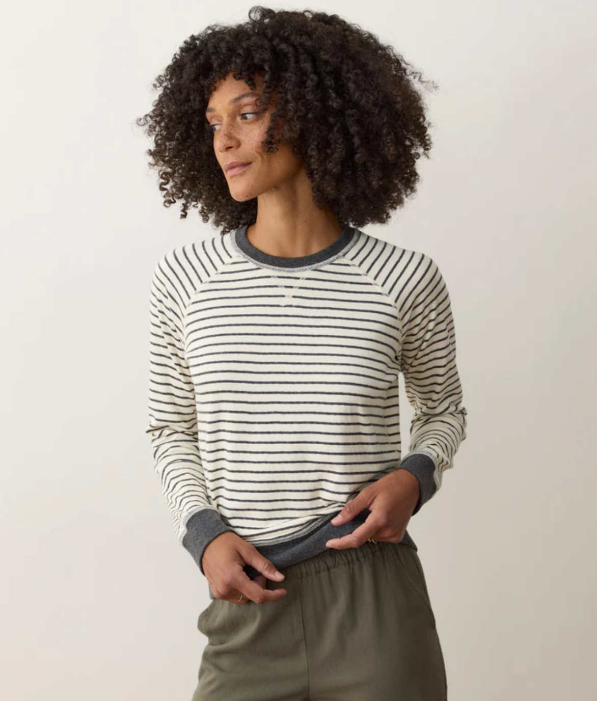 Reversible Raglan | Heather Grey