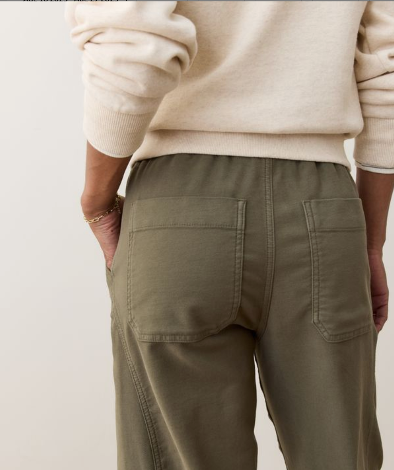Jessie Barrel Leg Pant | Dusty Olive